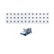 Triton Products (1) 18 In. W x 4.5 In. H White Epoxy 18-Gauge Steel Square Hole Pegboard Strip LBS-4W - alternate 1